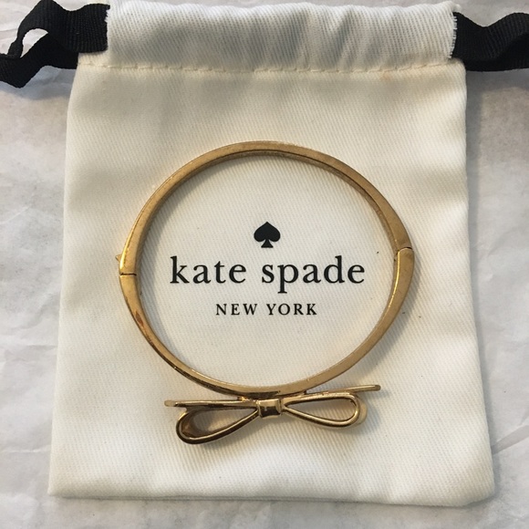 Jewelry - Kate Spade Love Bow Bangle Bracelet